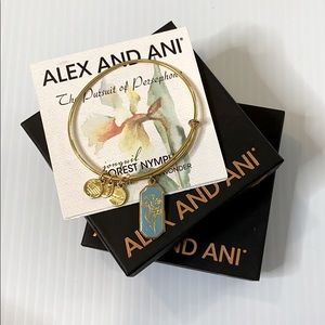 Alex and Ani Jonquil Forest Nymph Gold bracelet
